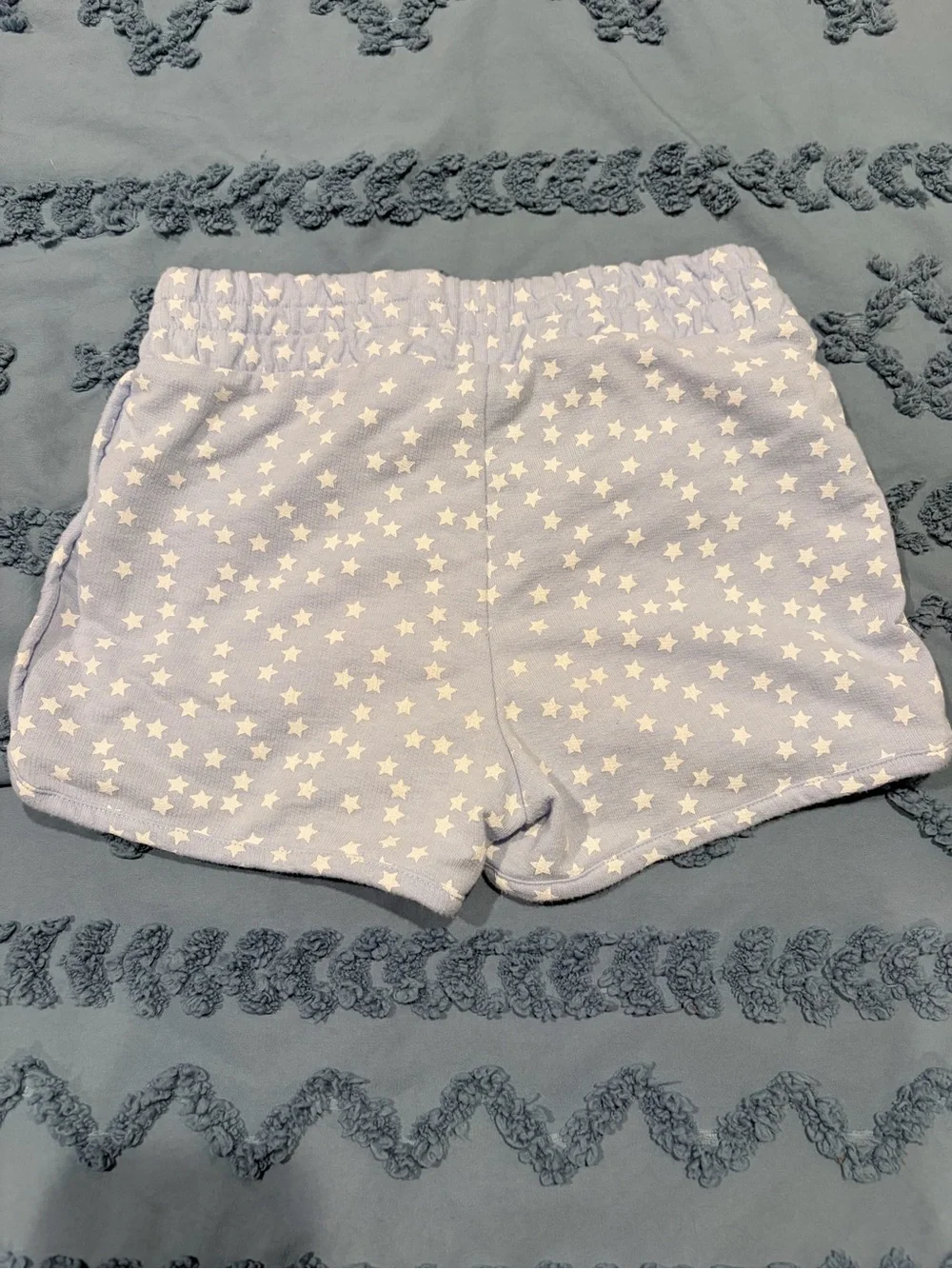 GAP Light Blue Star Print Athletic Lounge Shorts